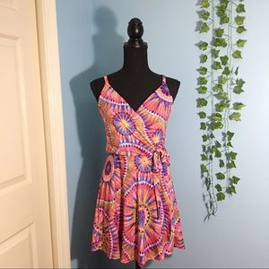 Reel Legends Keep It Cool Wrap Dress Size M